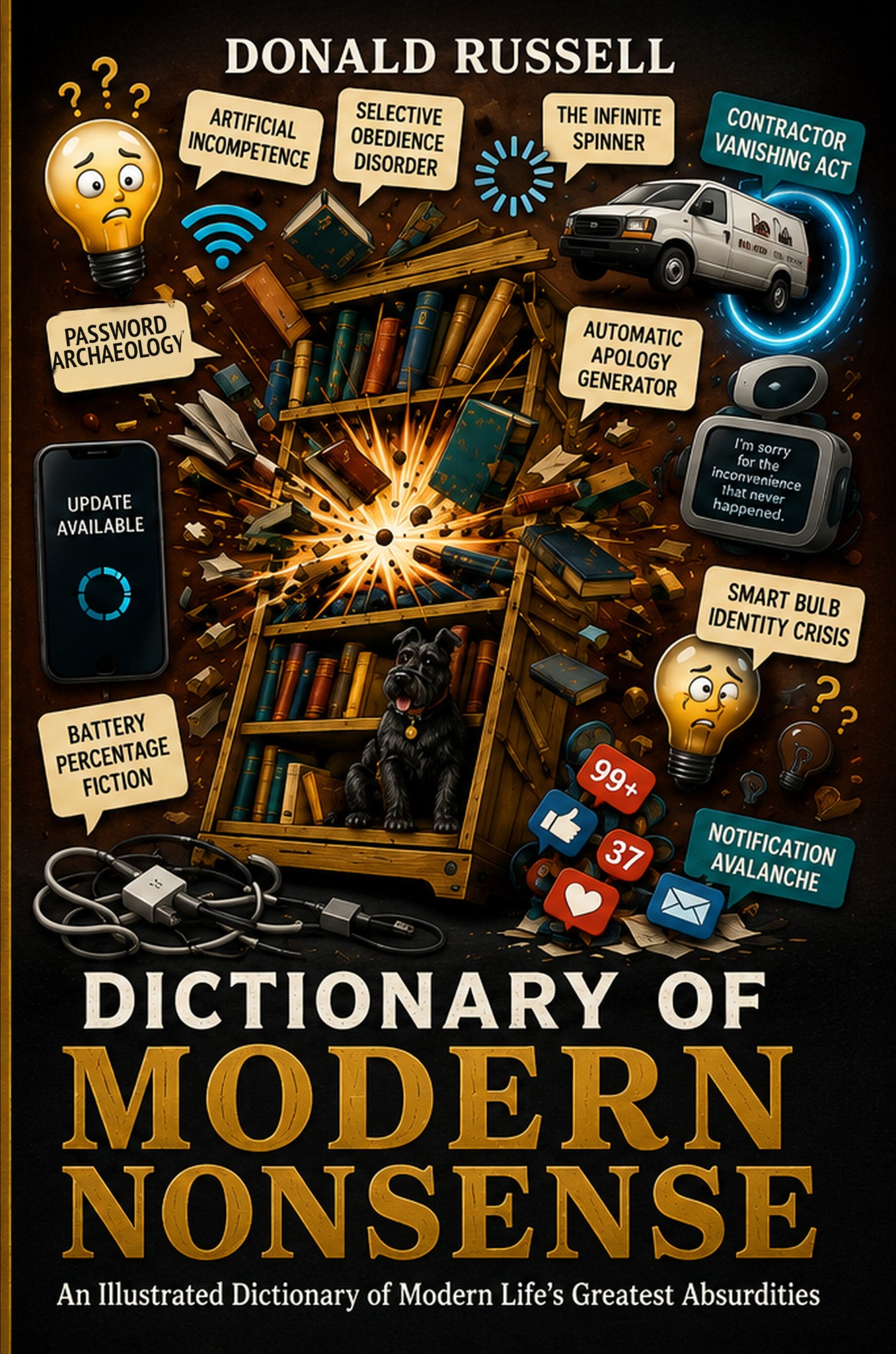 Dictionary of Modern Nonsense by Donald Russell book cover